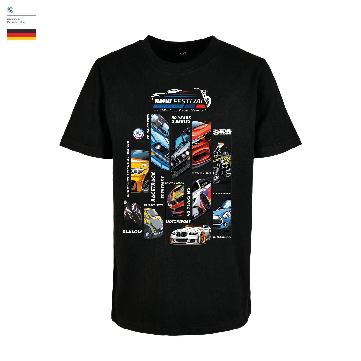 Kids BMW Festival Shirt "Black"