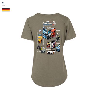 Lady BMW Festival Shirt Lady BMW Festival Shirt "Olive"