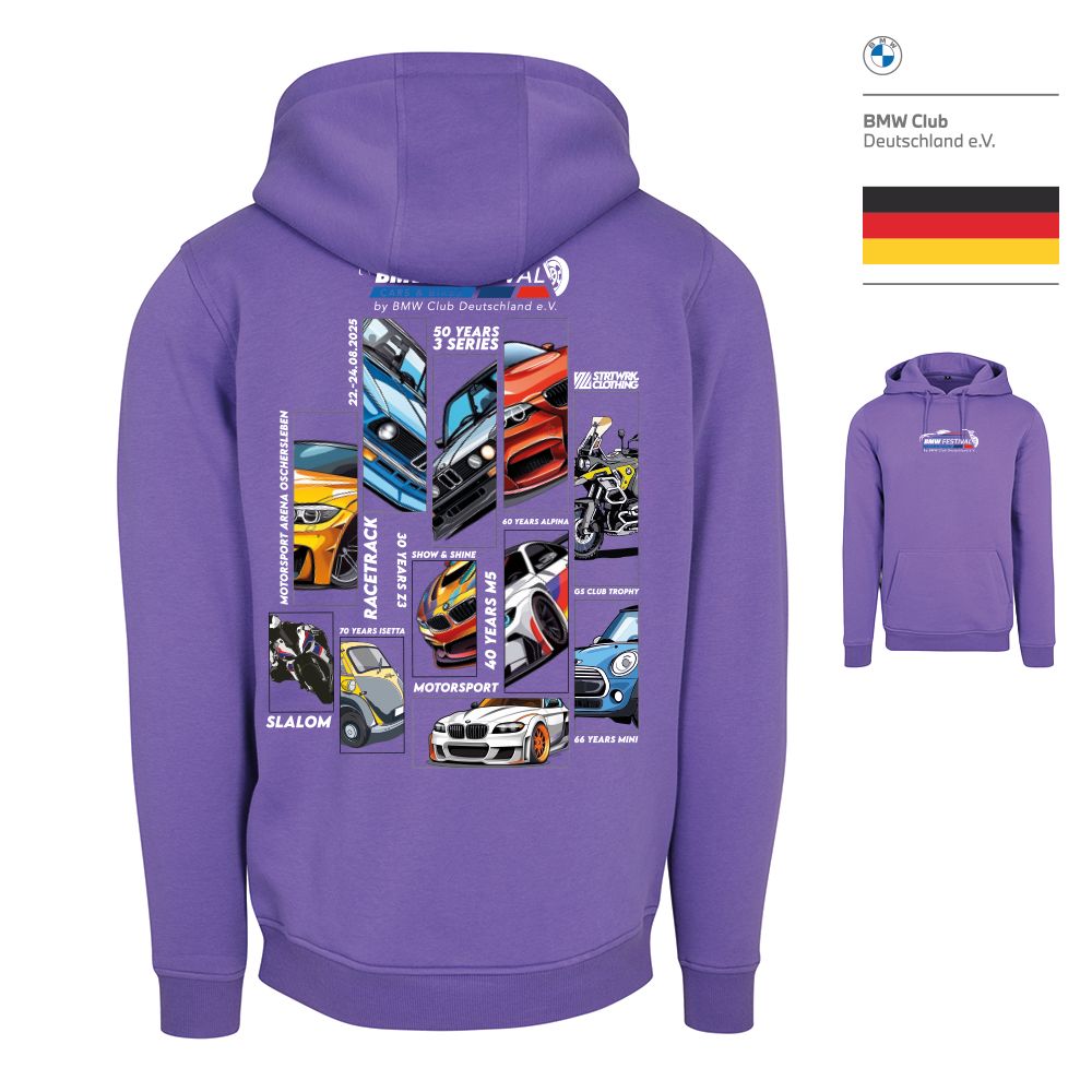BMW Festival Hoodie "Violet"