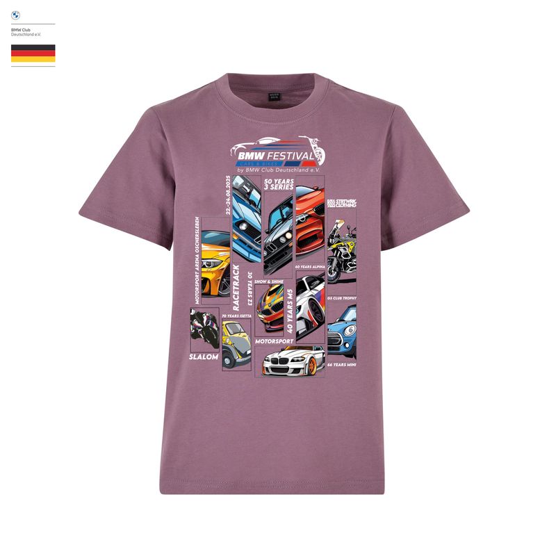 Kids BMW Festival Shirt Kids BMW Festival Shirt "Grape"