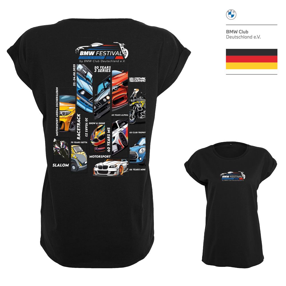 Lady BMW Festival Shirt "Black"