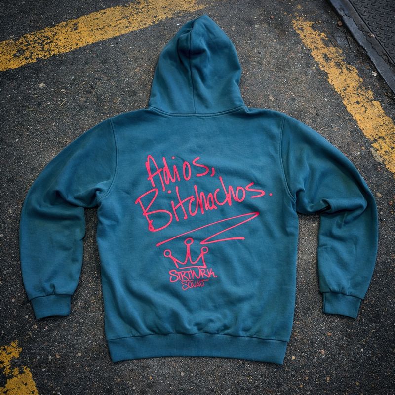 Bitchachos Petrol Hoodie - XL Bitchachos Petrol Hoodie - XL