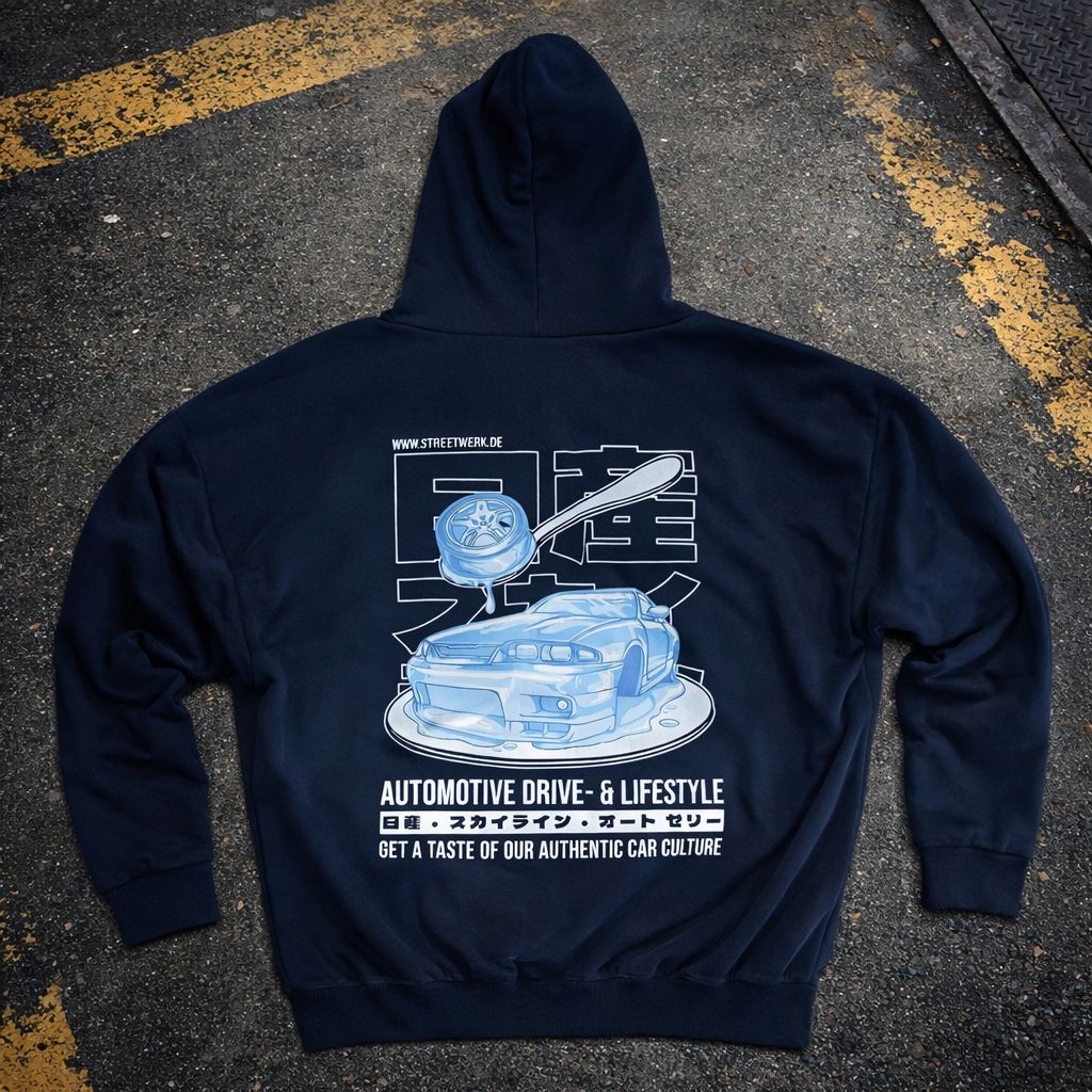 The Taste Navy Zipper - M The Taste Navy Zipper - M