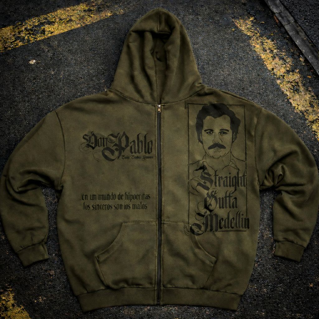 Pablo Olive Zipper  - M