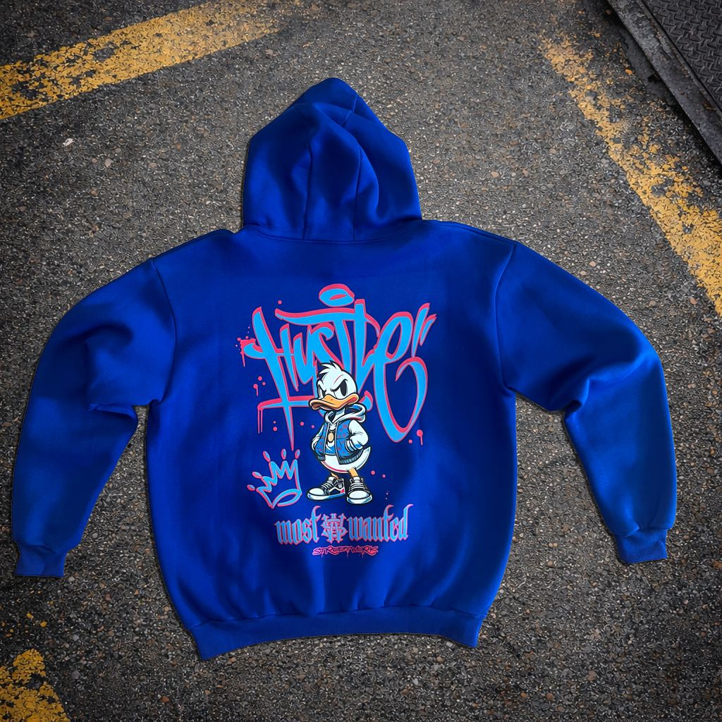 Hustle Royal Hoodie - M
