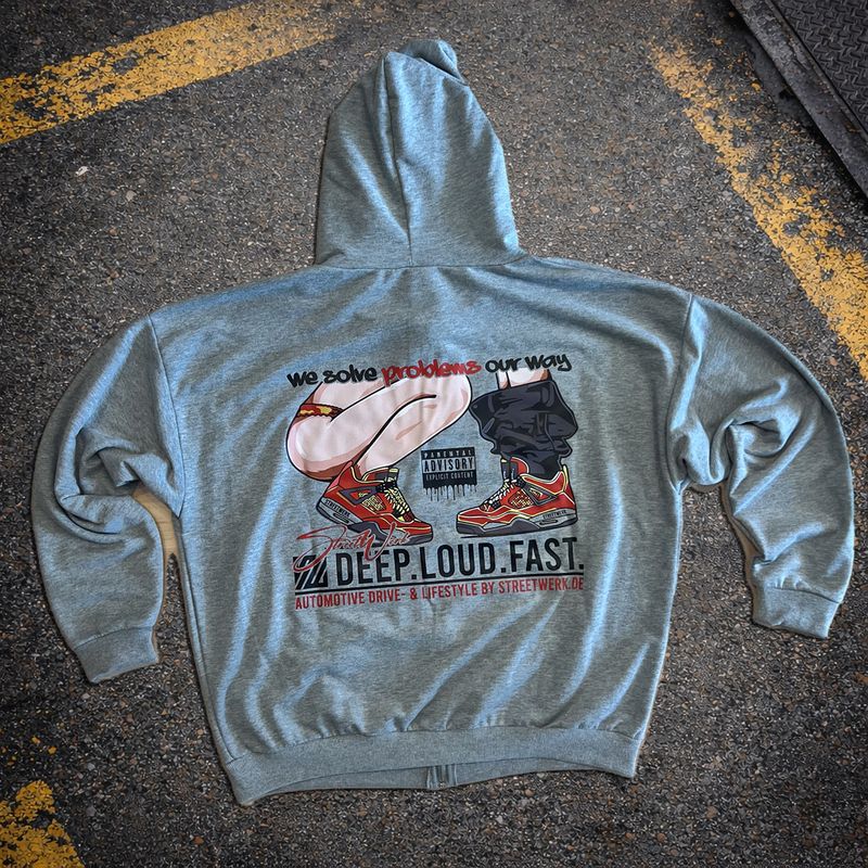 Blowjob Grey Zipper - M