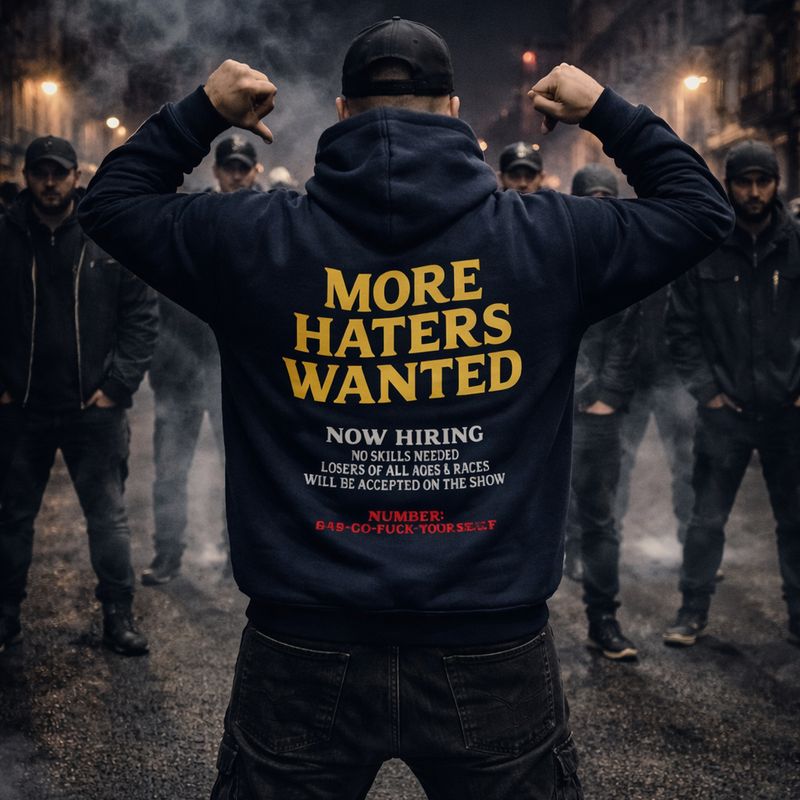 FAB - Now Hiring Hoodie Navy