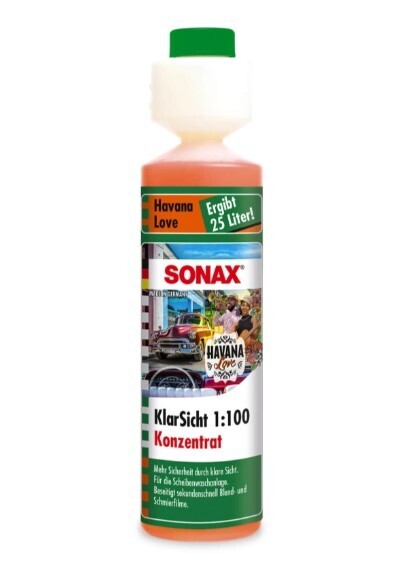 SONAX Clear View 1:100 Concentrado Havana Love 250ml