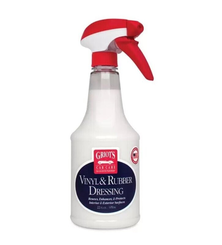 GRIOTS GARAGE VINYL & RUBBER DRESSING 660ML