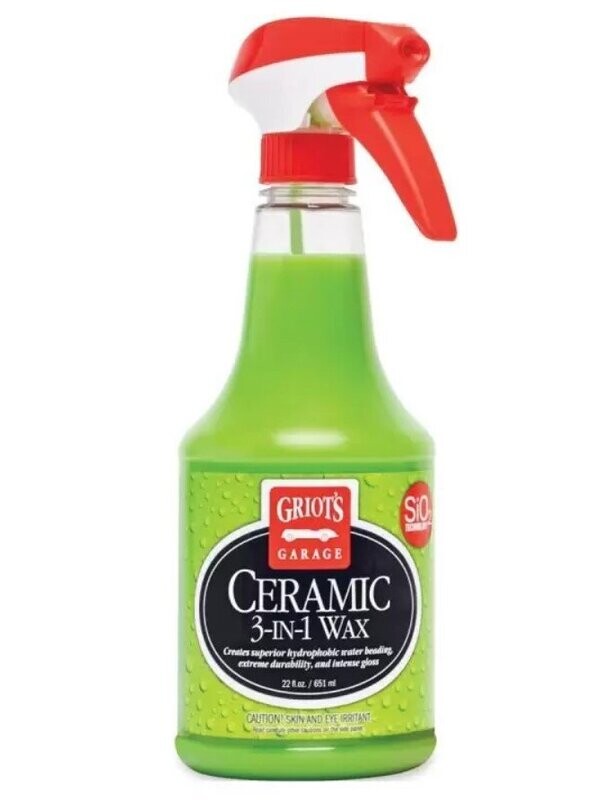 GRIOTS GARAGE Ceramic 3-in-1 Wax 650ml