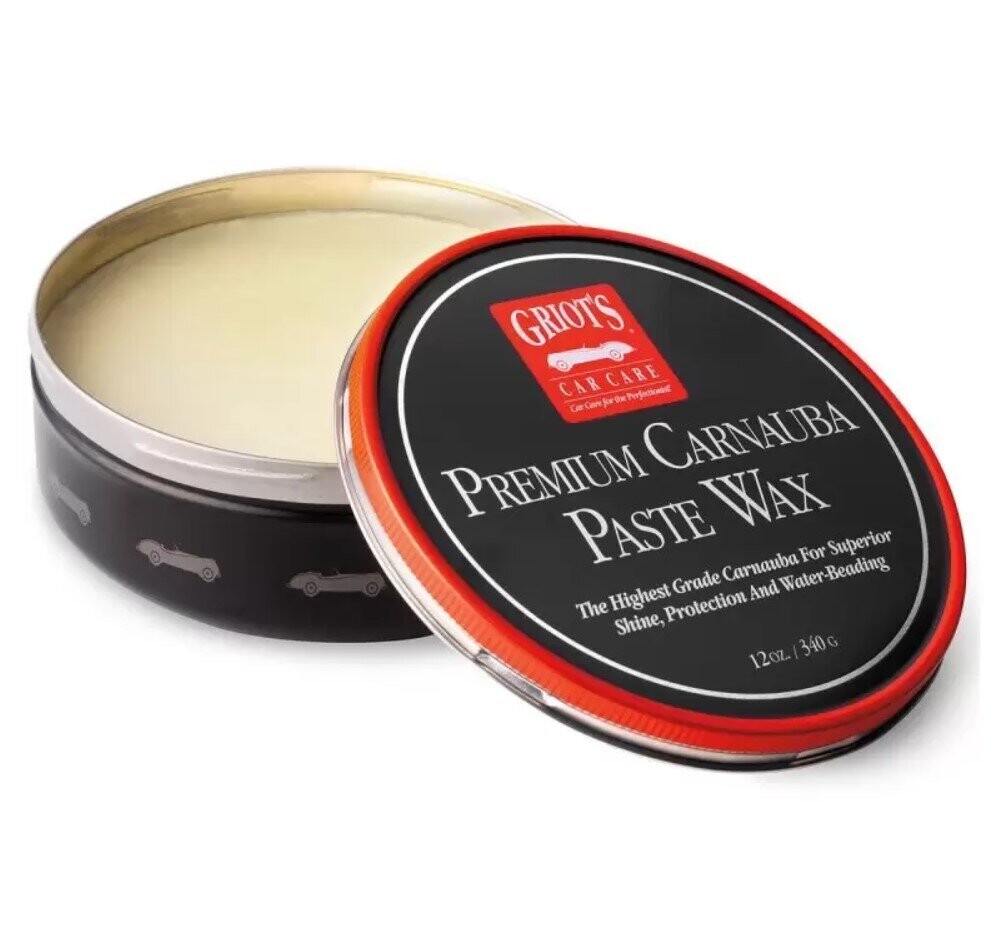GRIOT'S GARAGE PREMIUM CARNAUBA PASTE WAX 354ML