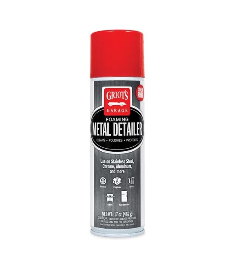 GRIOT'S GARAGE FOAMING METAL DETAILER 560ML