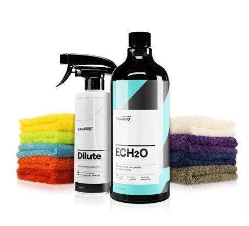 Kit CarPro Ech2O 1L + 9x Stark Soft Touch + Carpro Dilute 1L Kit CarPro Ech2O 1L + 9x Stark Soft Touch + Carpro Dilute 1L