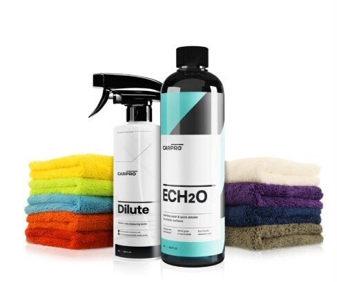 CarPro Ech2O 500ml + 9x  Stark Soft Touch + Carpro Dilute  500ml
