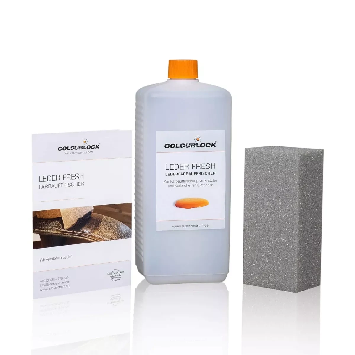 Colourlock Leder Fresh 1L Negro