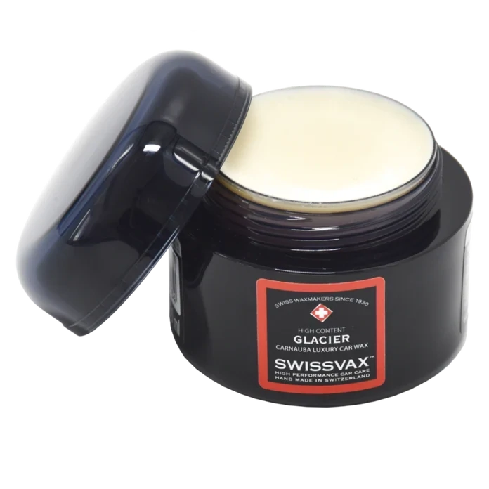 Swissvax GLACIER (40% Vol.) Cera de carnauba para coches blancos