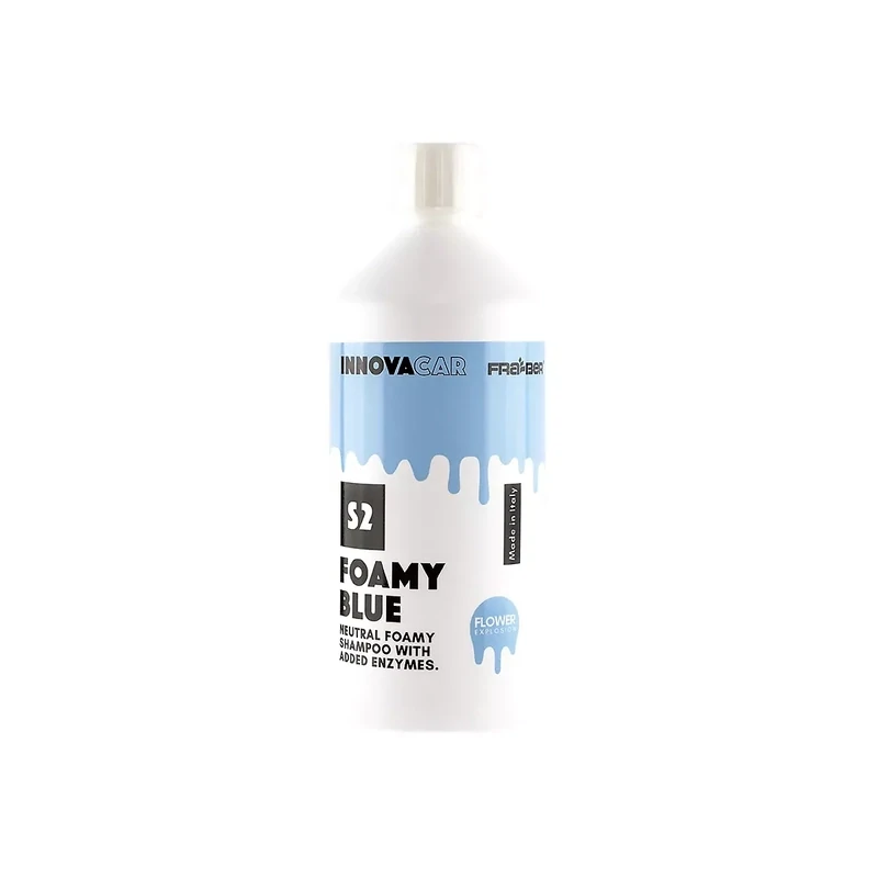 NNOVACAR S2 Foamy Blue "Flower Explosion" Snow Foam 1L