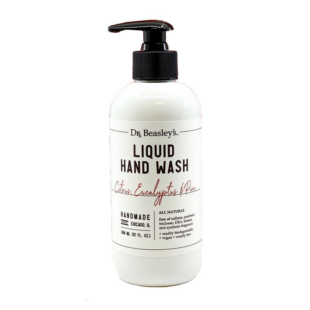 Dr. Beasleys Citrus Eucalyptus and Pine Liquid Hand Wash 360ml