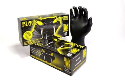 Black Mamba Guantes de nitrilo 100uds