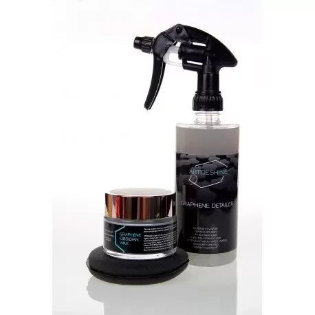 ARTDESHINE GRAPHENE OBSIDIAN WAX 100G + GRAPHENE DETAILER 500ML