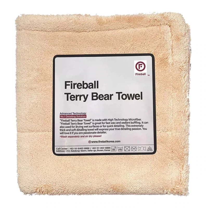Fireball Terry Bear 40x40cm