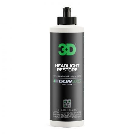 3D GLW SERIES HEADLIGHT RESTORER 273M