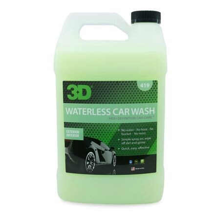 3D GREEN WATERLESS WASH 3,8L