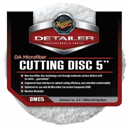 MEGUIAR'S DA MICROFIBER CUTTING DISC 140MM 2/1