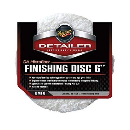 MEGUIAR'S DA MICROFIBRE FINISHING PAD 150MM 2/1