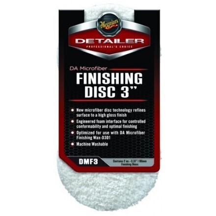 MEGUIAR'S DA MICROFIBRE FINISHING PAD 80MM 2/1