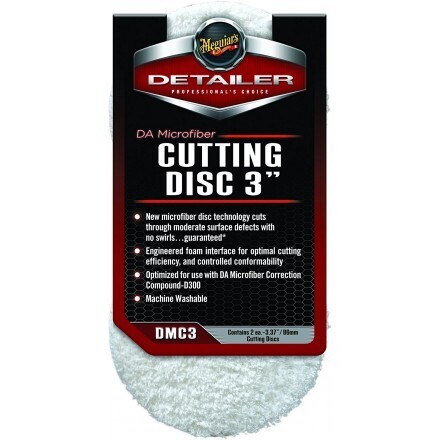 MEGUIAR'S DA MICROFIBER CUTTING DISC 80MM 2/1