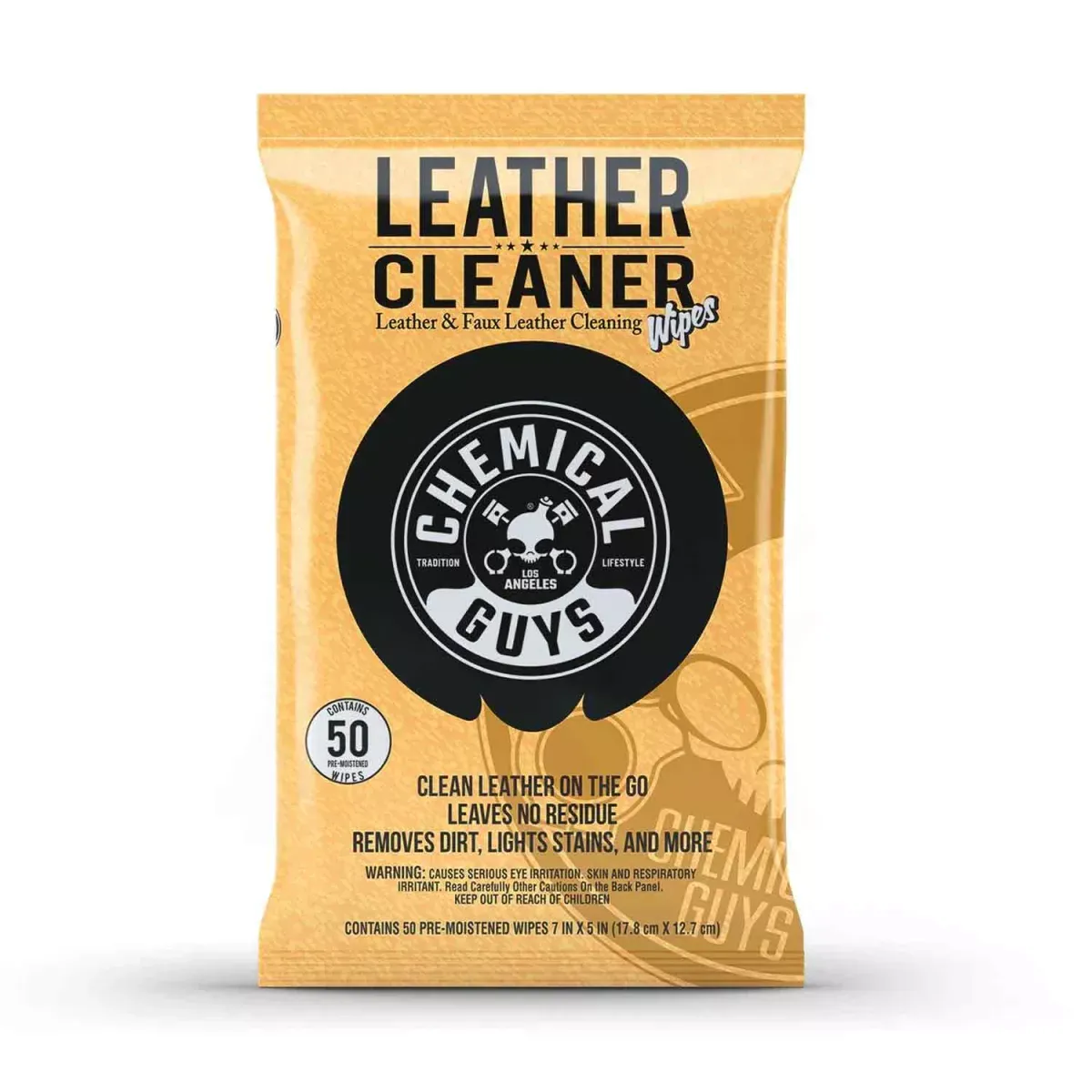 Paños de limpieza de cuero Chemical Guys 50uds