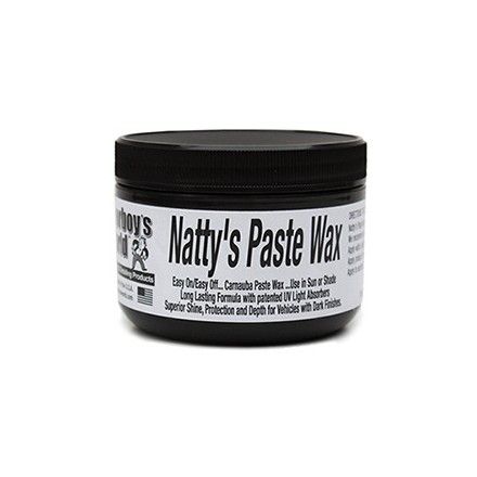 Poorboy's World Natty Black Paste Wax 236ml