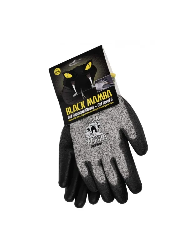 BLACK MAMBA Guantes anticorte 2uds