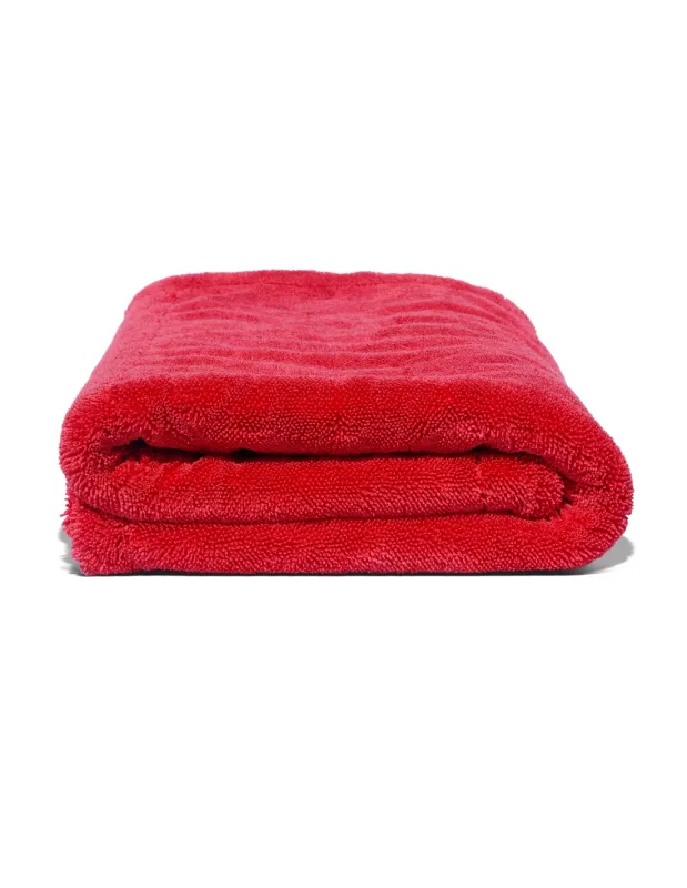 Stark Toalla de secado Roja 1800GSM