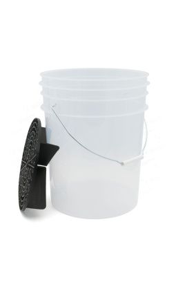 Cubo transparente Stark 20L con rejilla