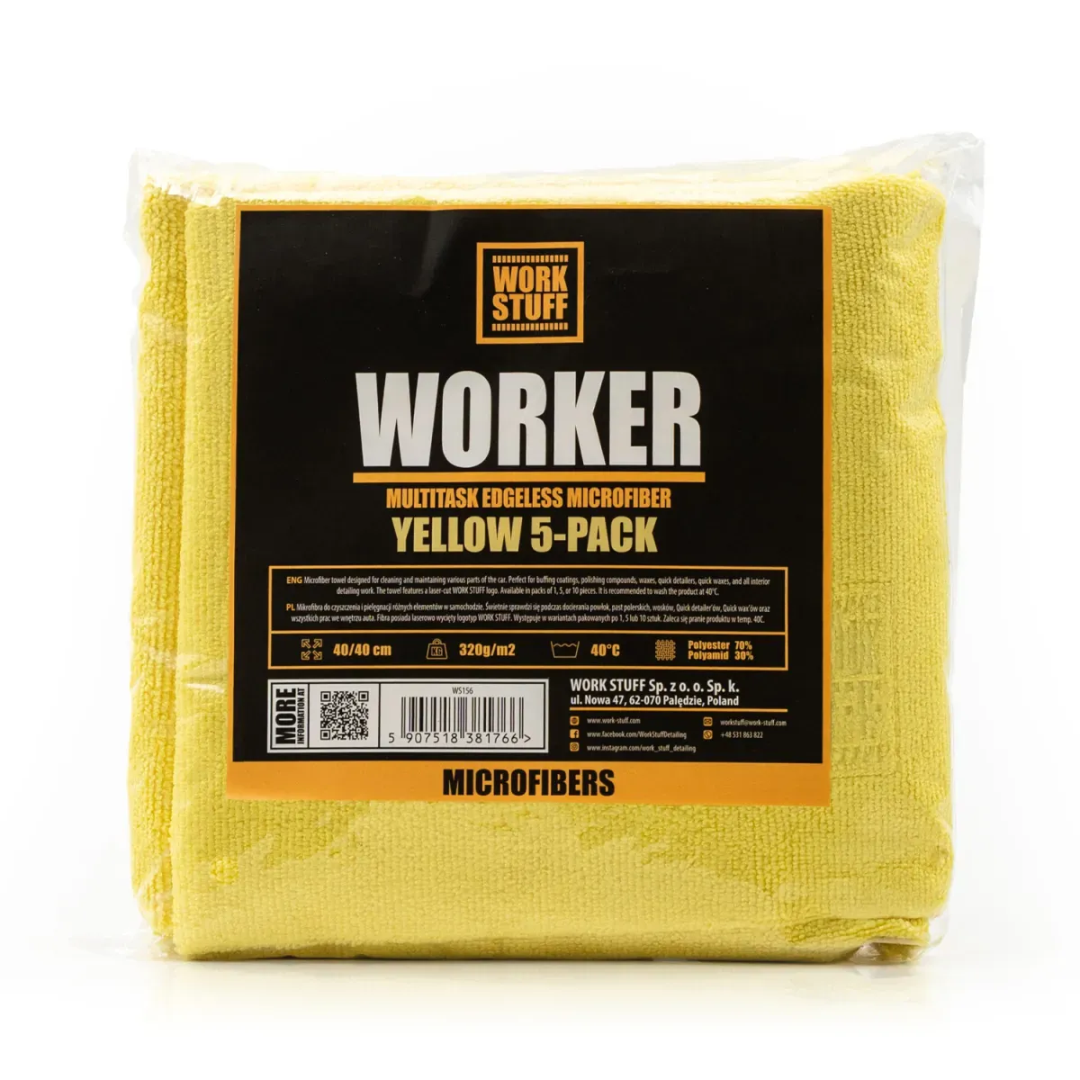 Work Stuff Worker 5xPack 320GSM 40x40