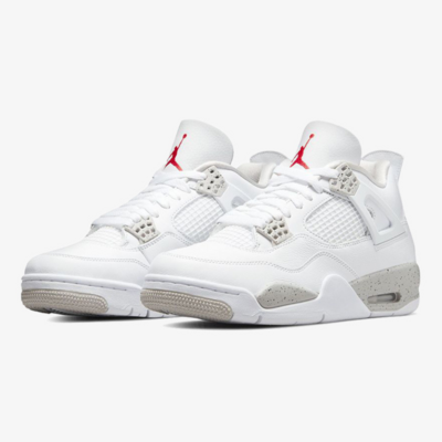 Nike Originals Air Jordan 4 Retro &#39;White Oreo&#39;