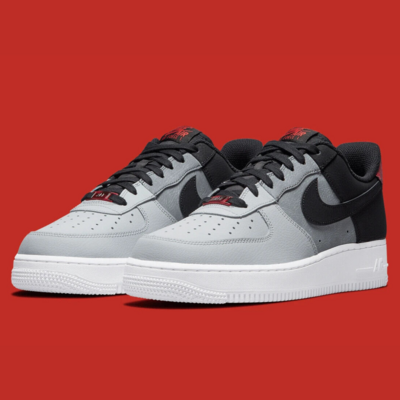 Nike AIR FORCE 1 &#39;07 LV8 Black/Smoke Grey