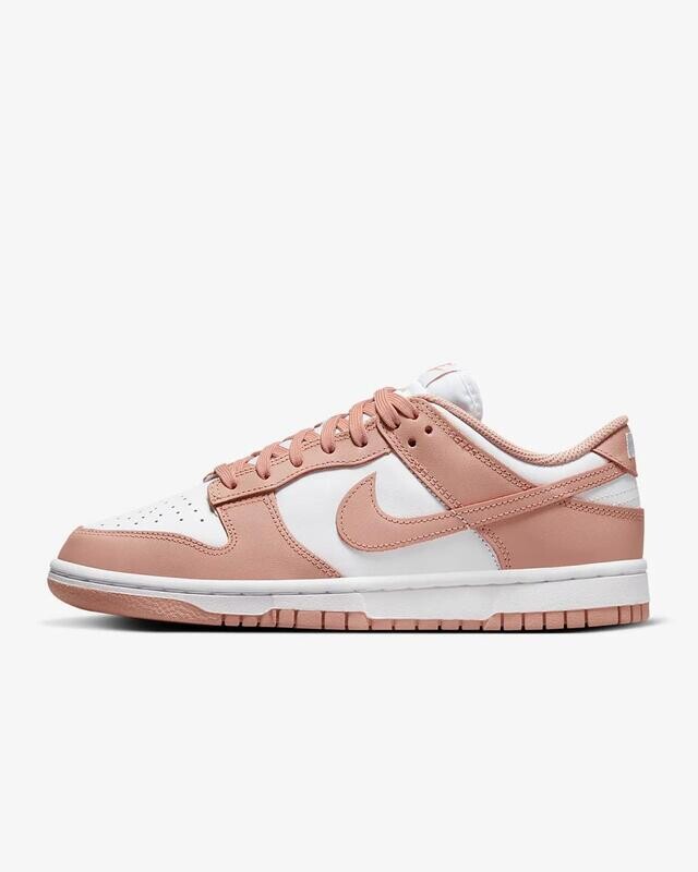 dunk low off white rose