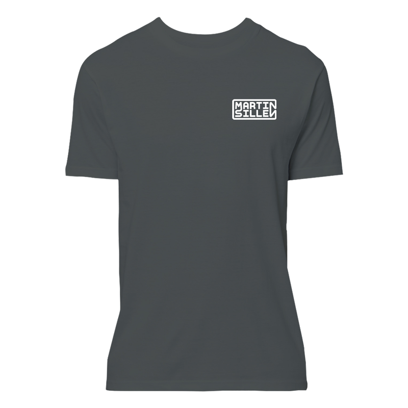 Martin Sillen T-shirt - Anthracite (100% organic)
