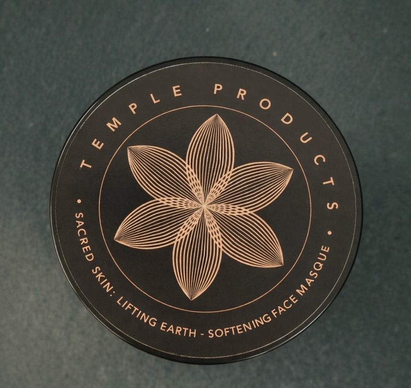 Sacred Skin: Lifting Earth - Supreme Smoothing Face Masque: Flaxseed, Colloidal Oat, Red Clay, Blue Lotus Powder &amp; Schisandra Berry Powder - 100g