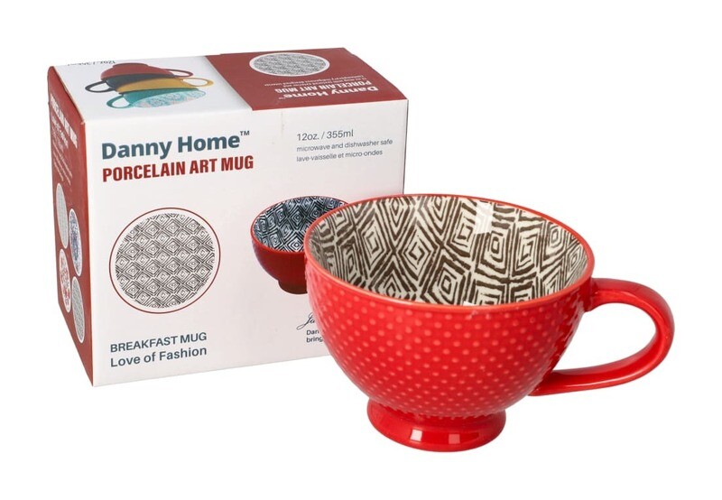 Danny Home Breakfast Mug - Annabella (Dots)