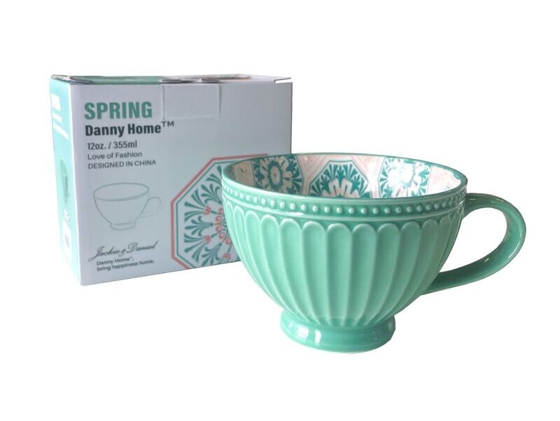 Danny Home Breakfast Mug - Spring (Fluted)