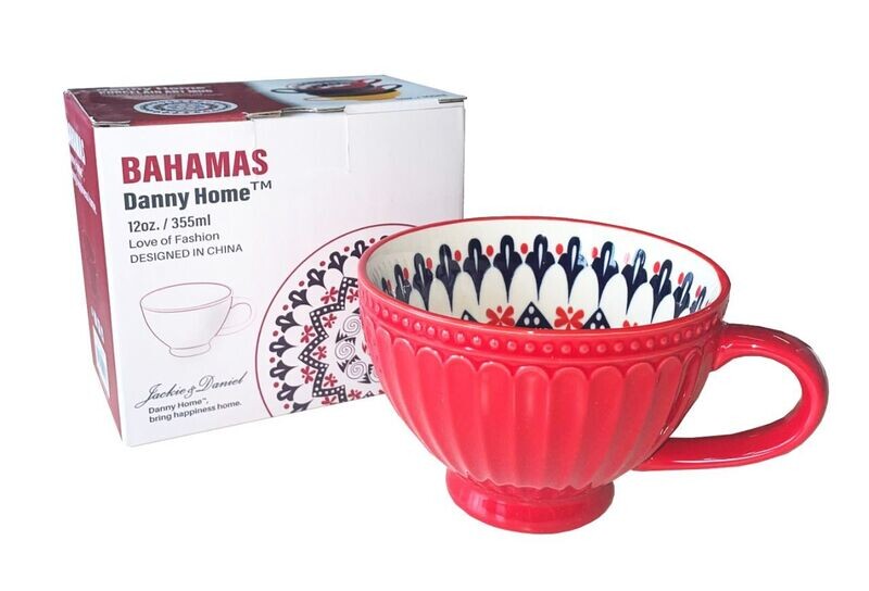 Danny Home Breakfast Mug - Bohamas (fluted)