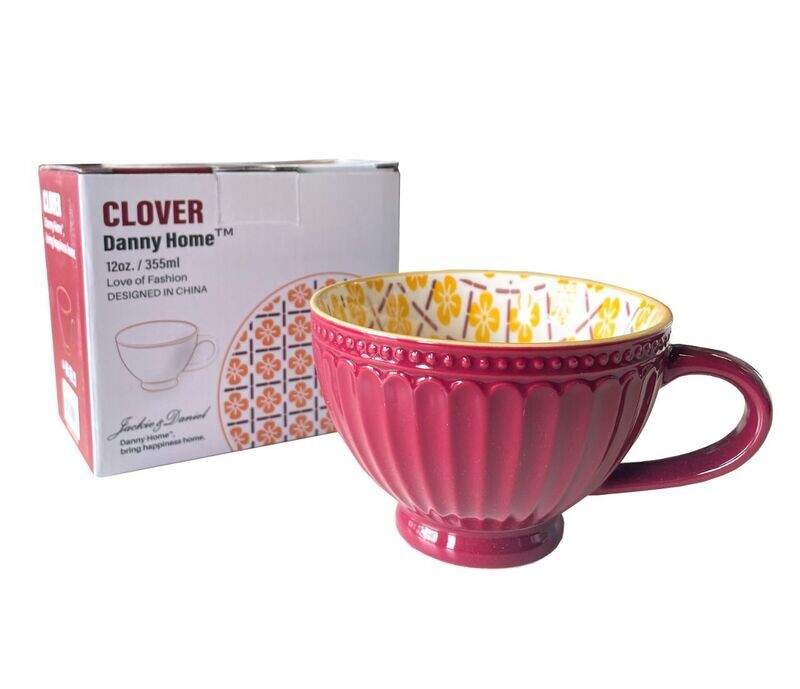 Danny Home Breakfast Mug - Clover (Fluted)