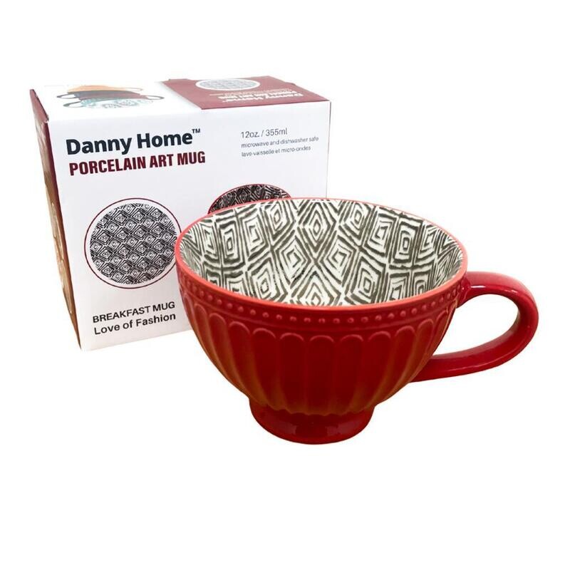 Danny Home Breakfast Mug - Annabella (Fluted)