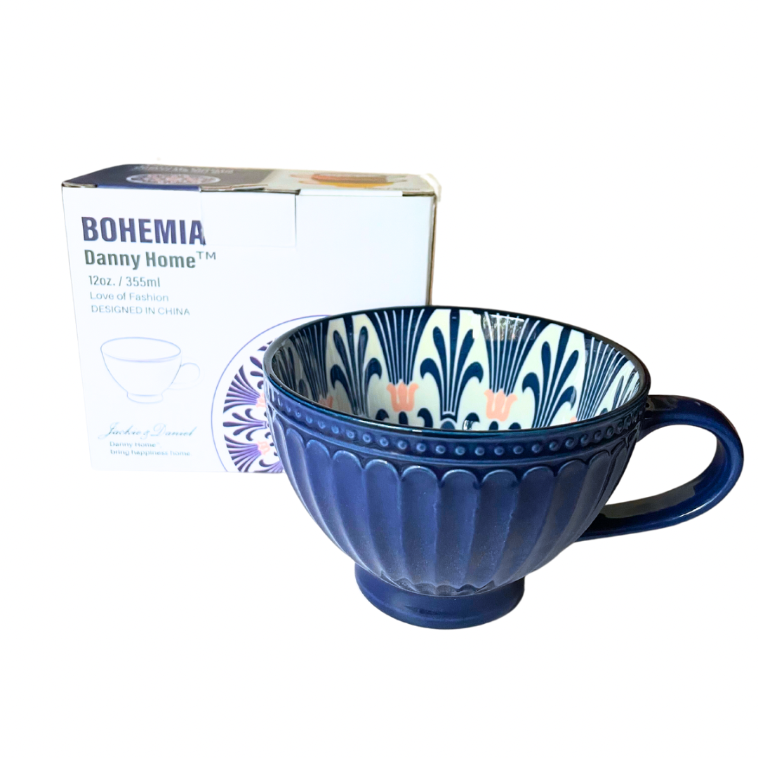 Danny Home Breakfast Mug - Bohemia (fluted)