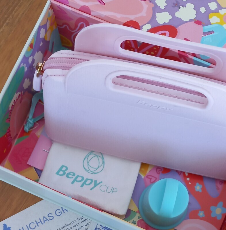 Combo Beppy cup + bolsito esterilizador