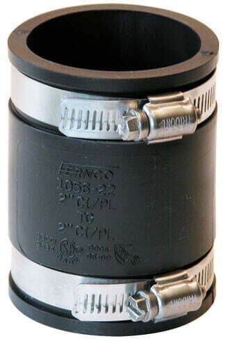 2&quot; Rubber Coupling (PVC x PVC)
